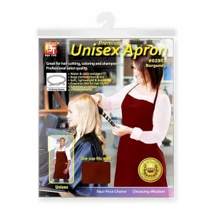 Luxury Unisex Apron-Burgundy  #02957