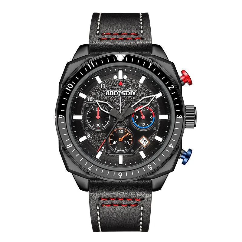 Luxury Waterproof Chronograph Sport Quartz Watch