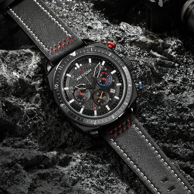 Luxury Waterproof Chronograph Sport Quartz Watch