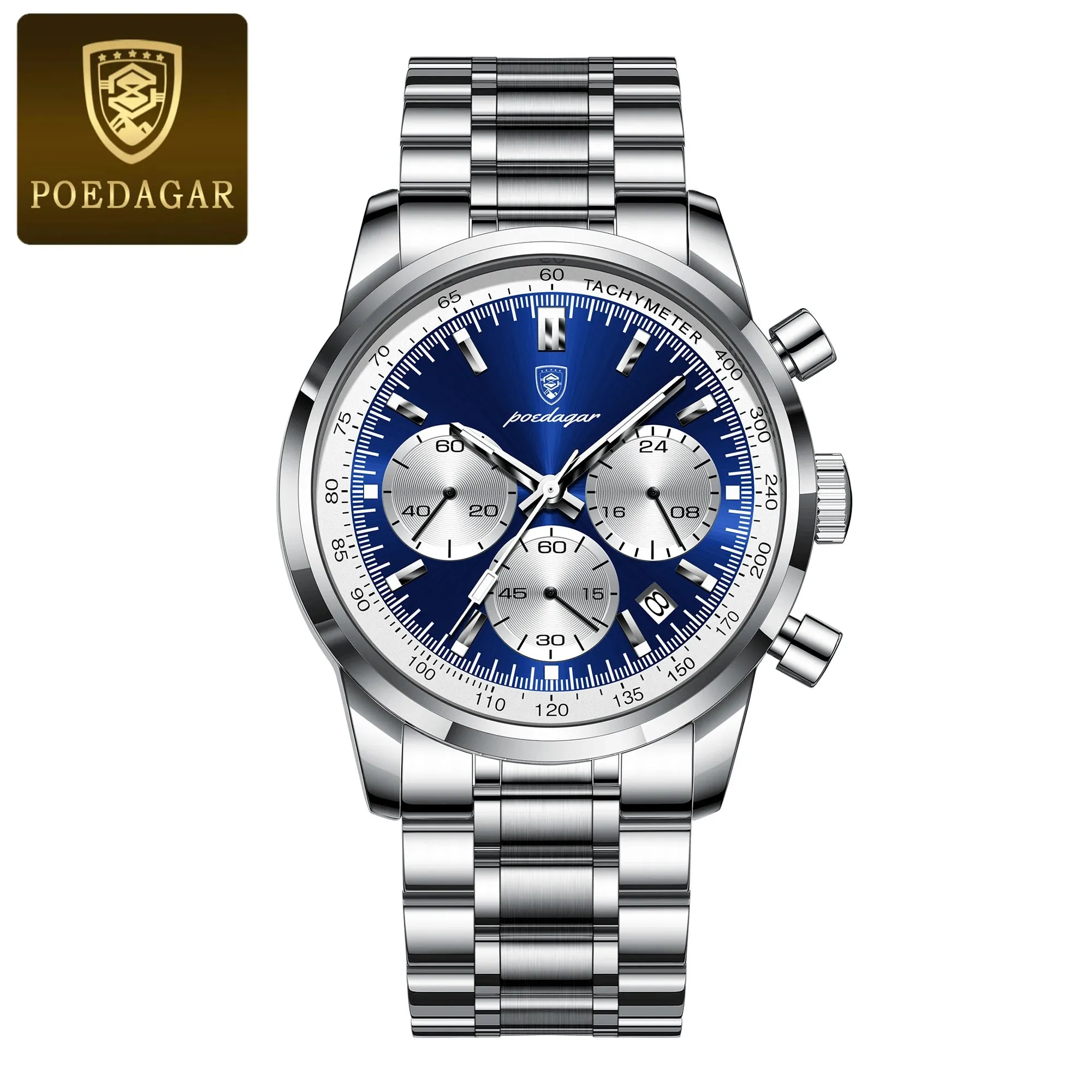 Luxury Waterproof Men's Chronograph Watch