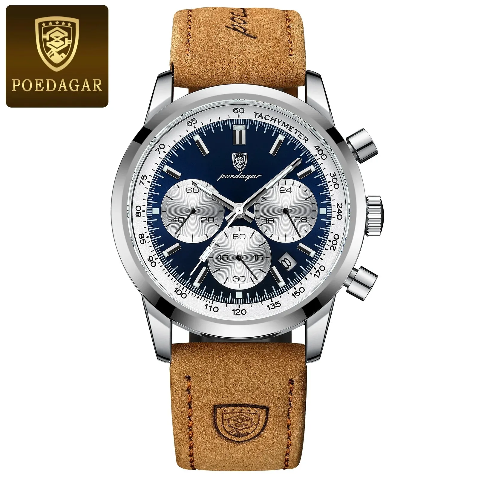 Luxury Waterproof Men's Chronograph Watch