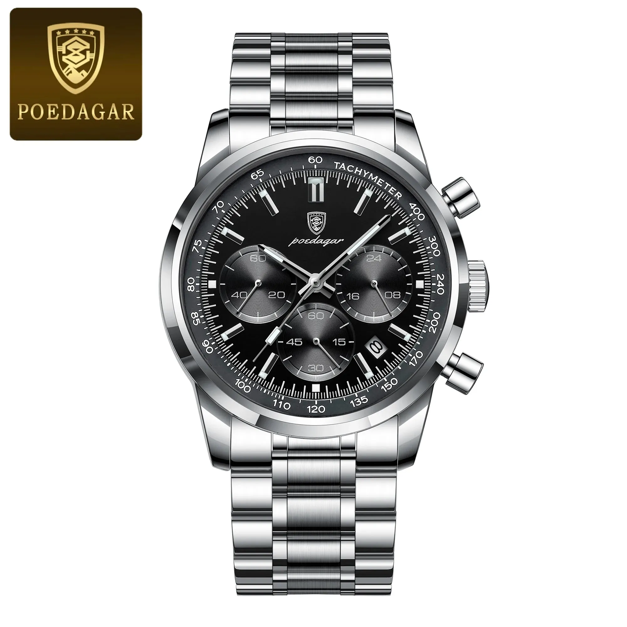Luxury Waterproof Men's Chronograph Watch