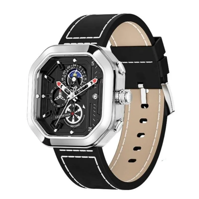 Luxury Waterproof Quartz Chronograph Watch