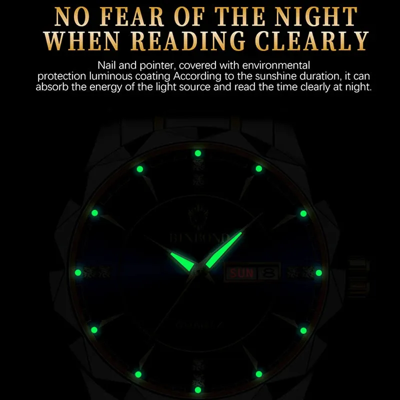 Luxury Waterproof Ultra Thin Men's Watch