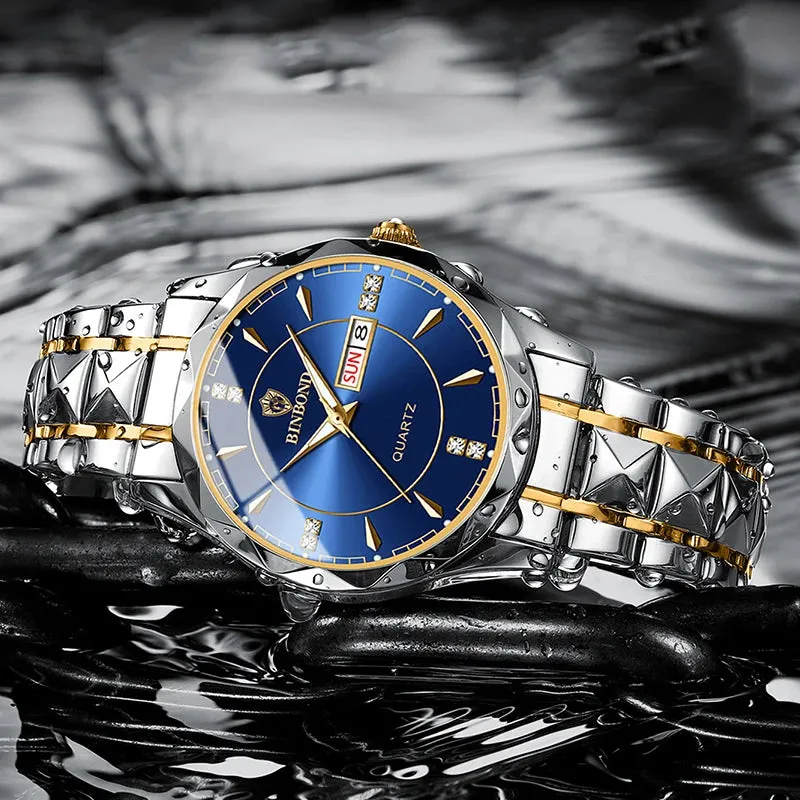 Luxury Waterproof Ultra Thin Men's Watch