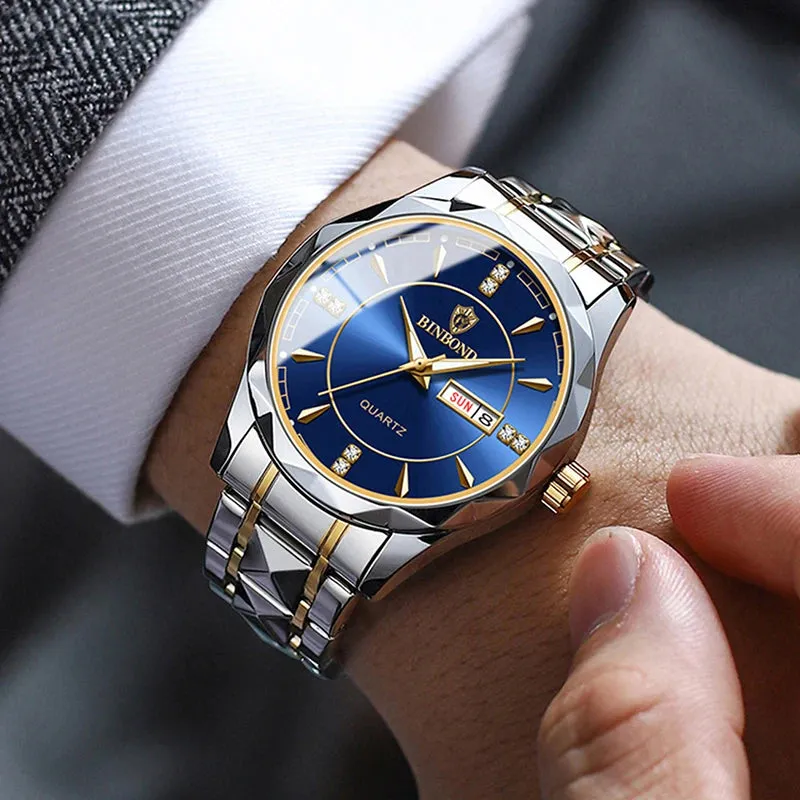 Luxury Waterproof Ultra Thin Men's Watch