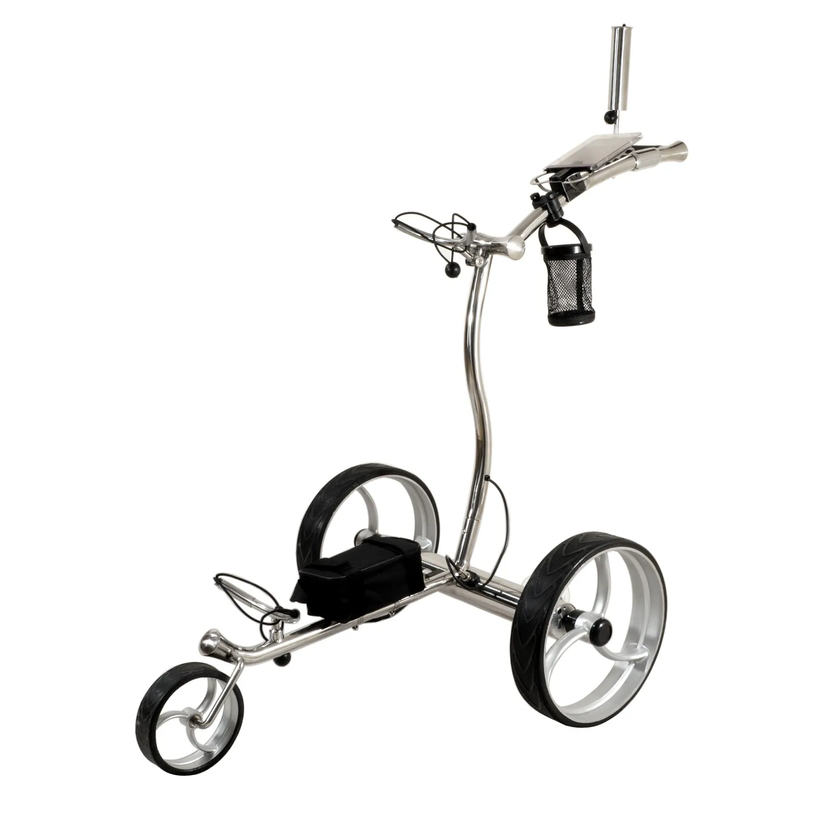 LX1R Luxury Electric Remote Control Golf Trolley, 24V, Lithium Battery, Stainless Steel