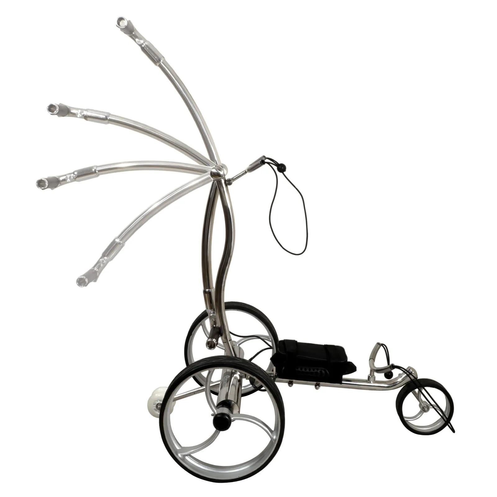 LX1R Luxury Electric Remote Control Golf Trolley, 24V, Lithium Battery, Stainless Steel