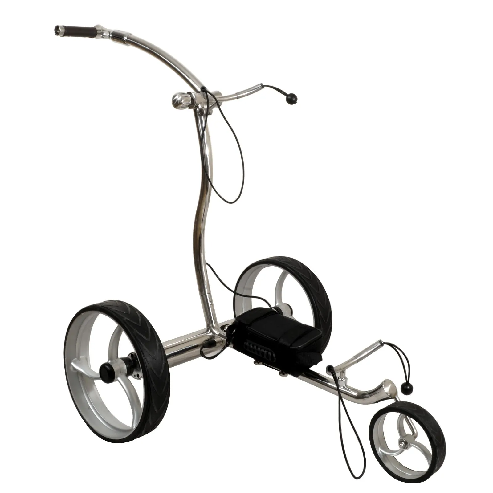 LX1R Luxury Electric Remote Control Golf Trolley, 24V, Lithium Battery, Stainless Steel