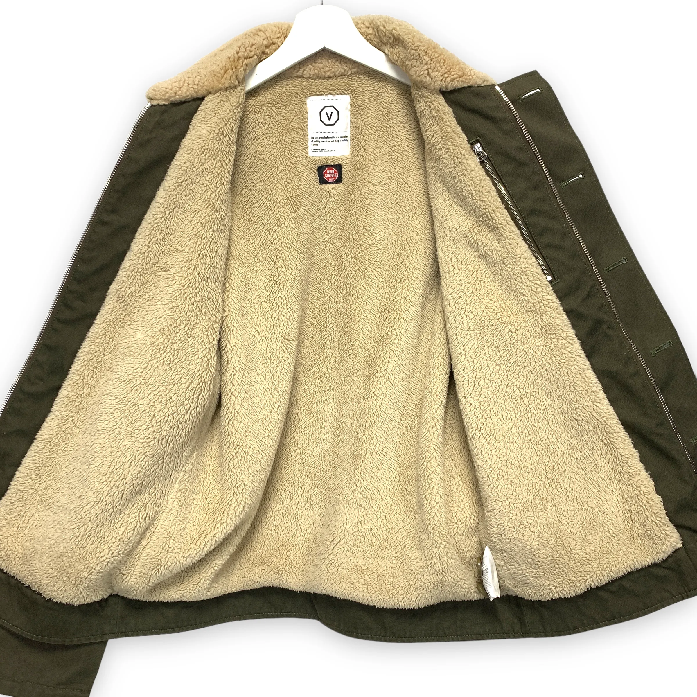 [M] Visvim Deckhand Gore Windstopper Jacket Olive
