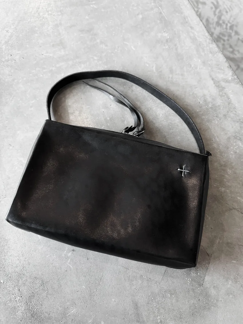 M.A  Zipped Pochette with Short Strap