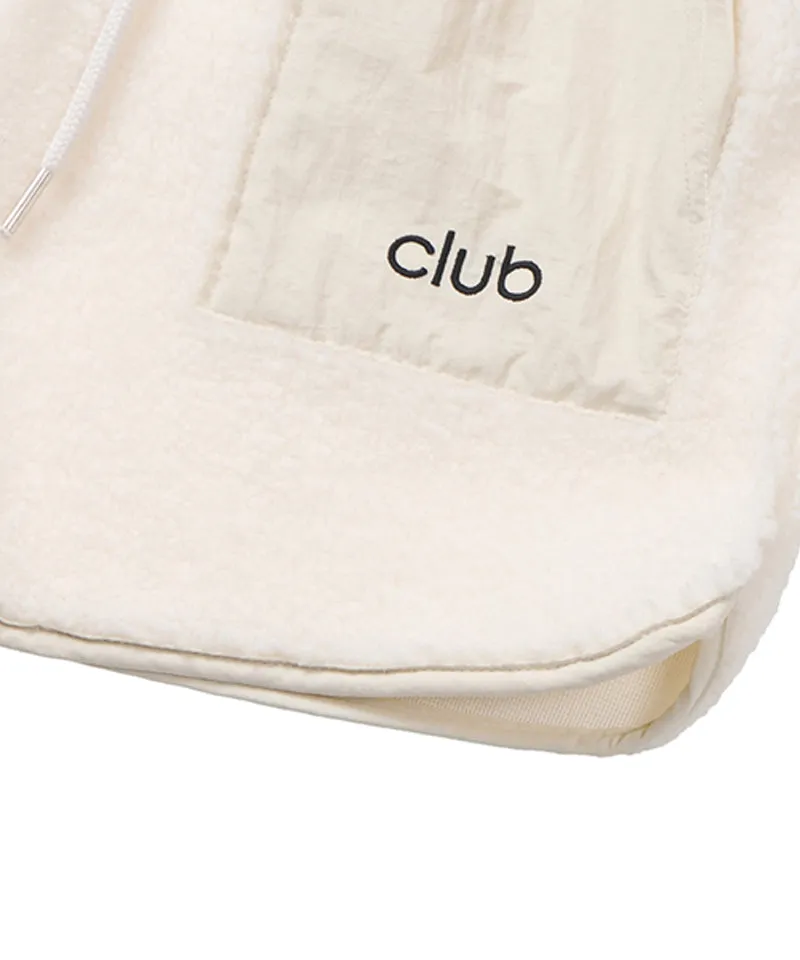 MACKY Golf: Boucle Out Pocket Pants - Ivory