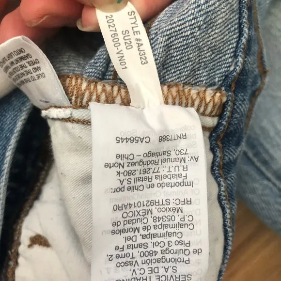 Madewell The Perfect Vintage Crop Jean 25T