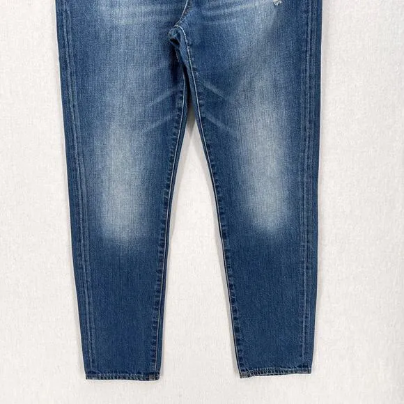 MADEWELL The Perfect Vintage Jean 27 Blue High Rise Straight Leg Medium Wash