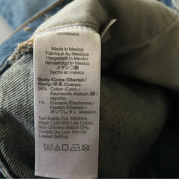 Madewell The Perfect Vintage Jean Blue