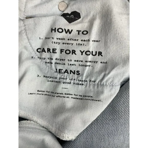 Madewell The Perfect Vintage Jean Light Wash Women's 24