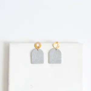 Madison Earring - Gray