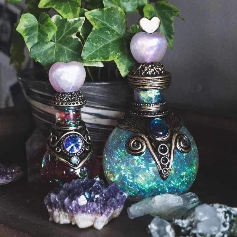 Magic Potion Mermaid Aura Magic Potion Creative Desktop Moon Ornament