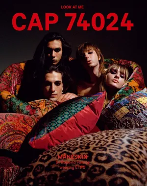MANESKIN Cap 74024 Fashion Magazine Ricky Martin ROBERTO BOLLE Elise Crombez
