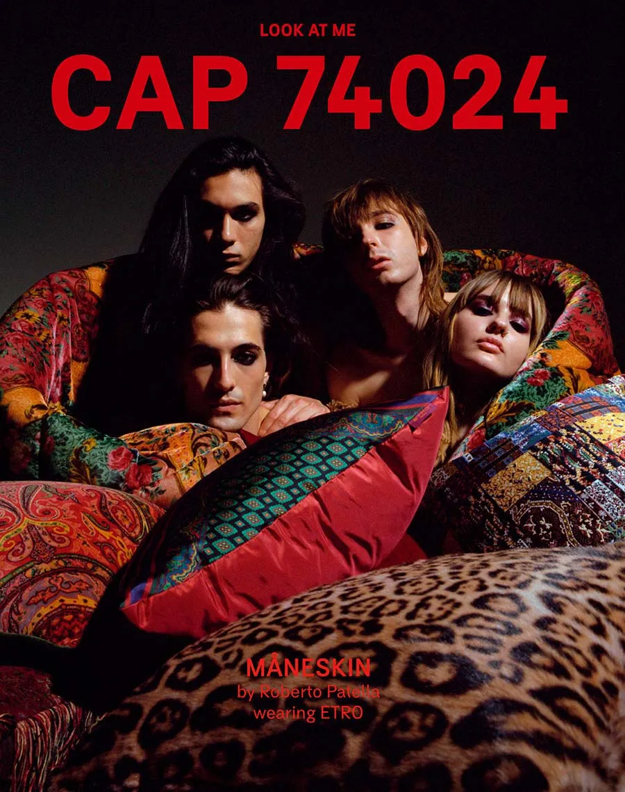 MANESKIN Cap 74024 Fashion Magazine Ricky Martin ROBERTO BOLLE Elise Crombez