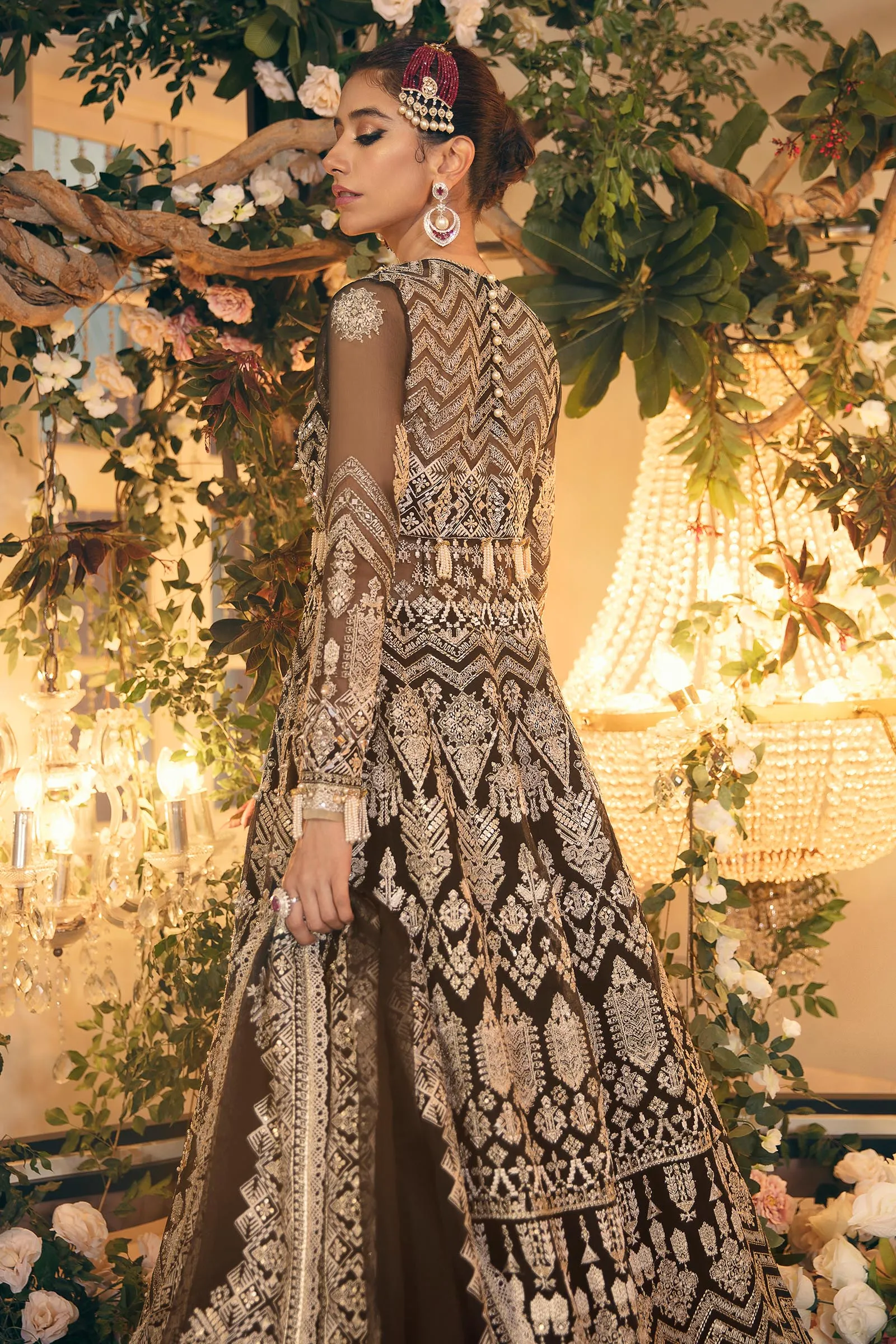 MANIJEH (ZRW-20745) | Zaha Gossamer RTW Collection 2022 | Stitched Embellished Suits