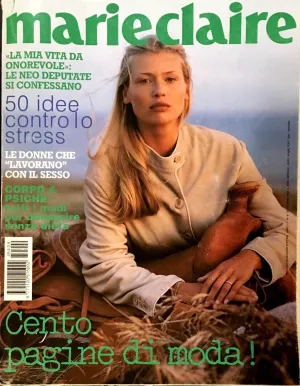 MARIE CLAIRE Italia Magazine 1994 DANIELA PESTOVA Elle MacPherson KIRSTEN OWEN