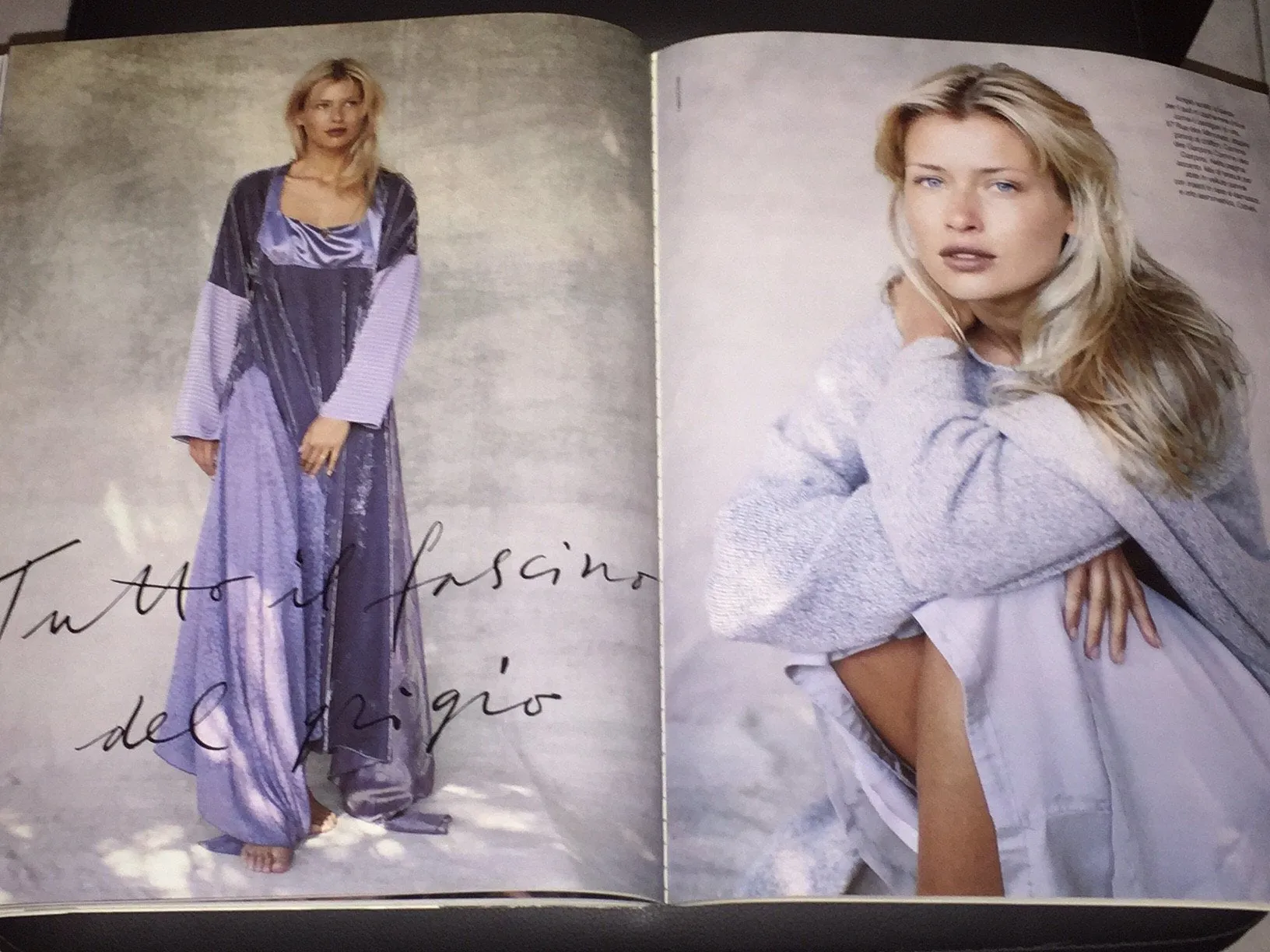 MARIE CLAIRE Italia Magazine 1994 DANIELA PESTOVA Elle MacPherson KIRSTEN OWEN