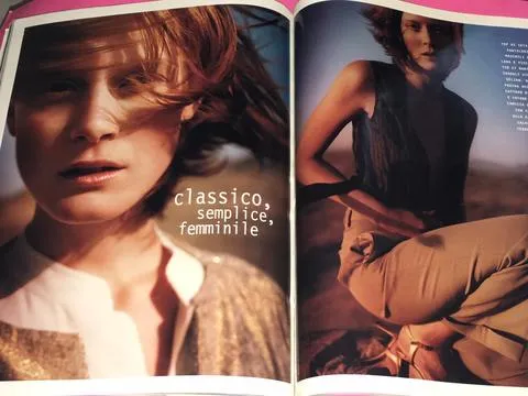 MARIE Claire Italia Magazine February 1999 JAYNE WINDSOR Emily Sandberg RACHEL ROBERTS