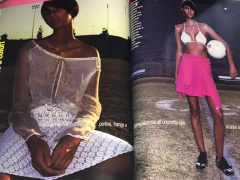 MARIE Claire Italia Magazine February 1999 JAYNE WINDSOR Emily Sandberg RACHEL ROBERTS