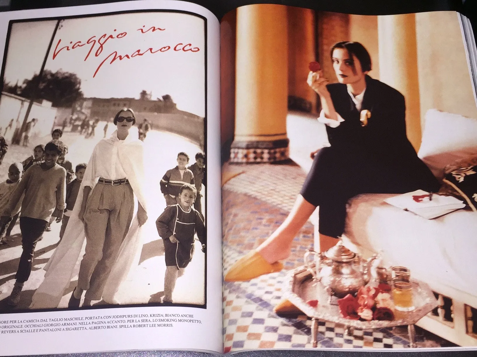 Marie Claire Magazine Italia February 1992 NADEGE Tatjana Patitz YASMIN LE BON Elaine Irwin