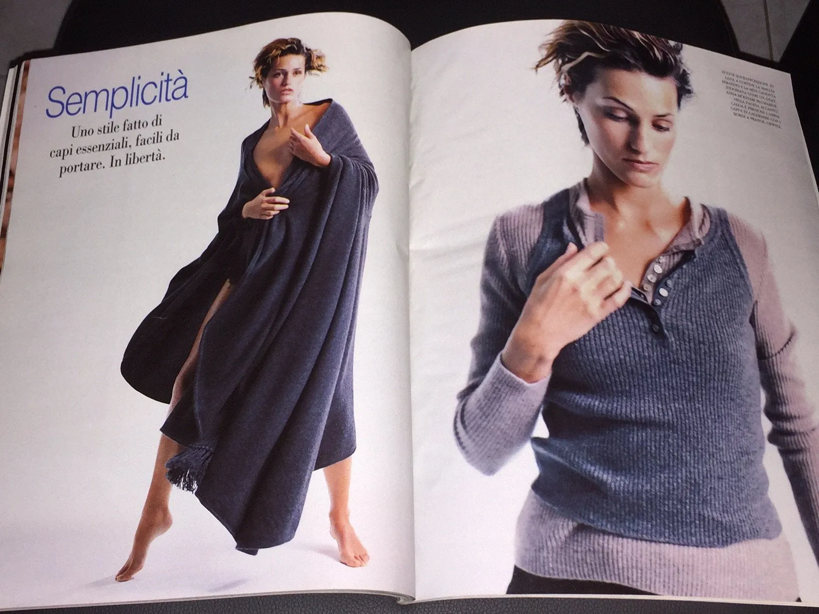 MARIE CLAIRE Magazine Italia January 1994 CAROL ALT Yasmin Le Bon DEBBIE DEITERING