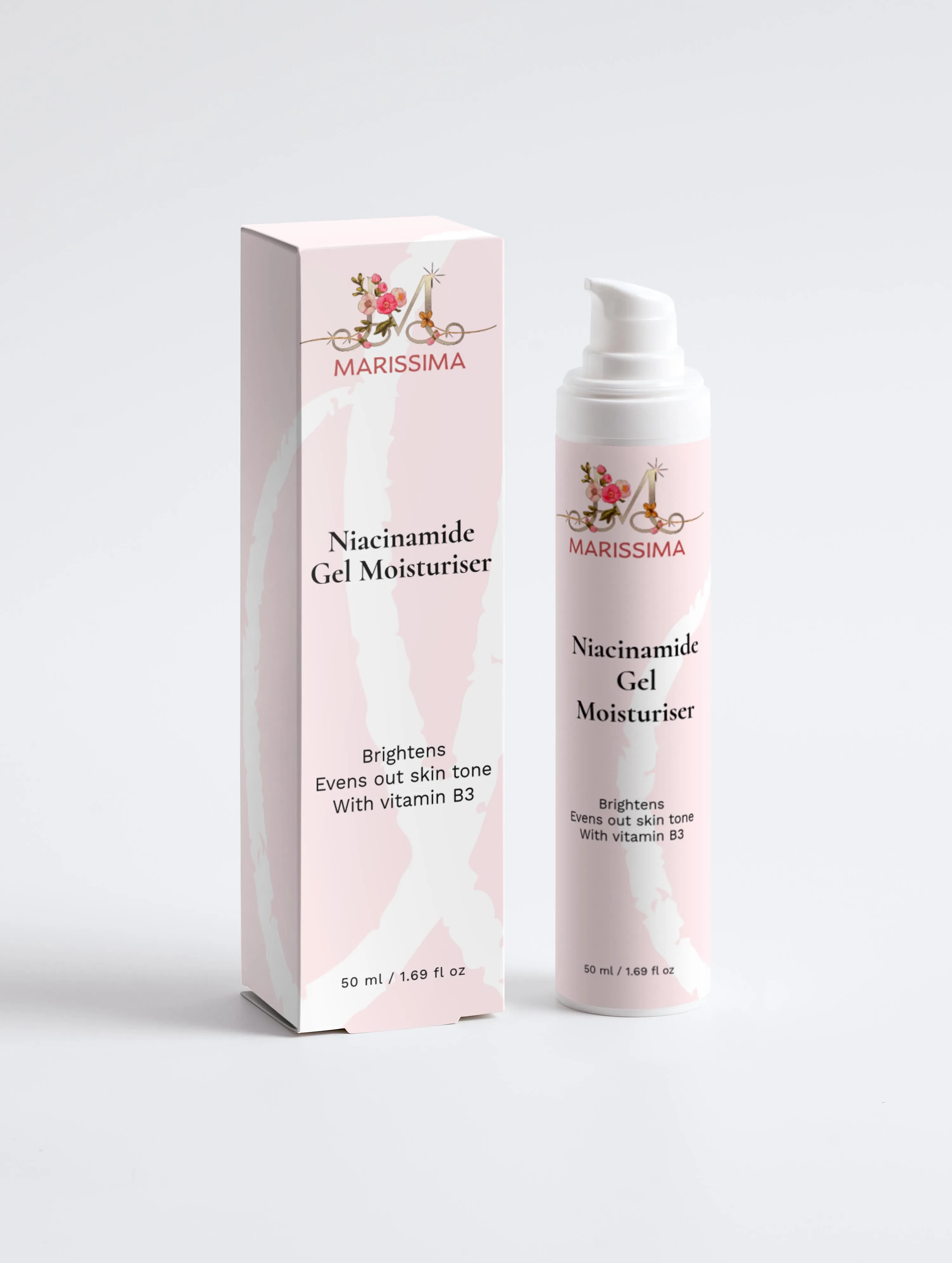 Marissima Niacinamide Gel Moisturizer (50ml) – Lightweight Hydration for Balanced Skin | European-Made | SupplyQueen
