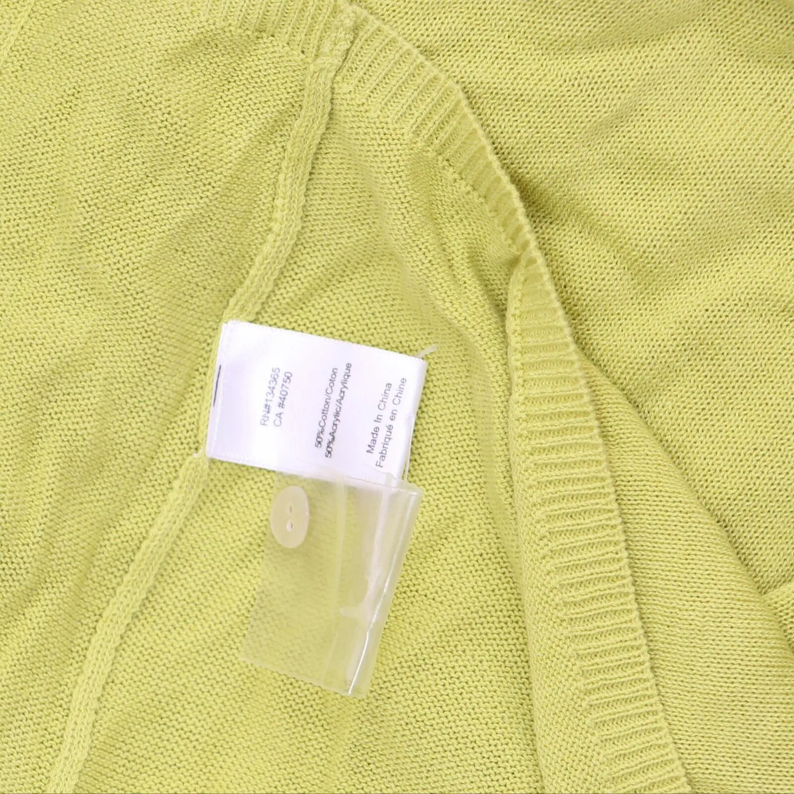 Marla Wynne Womens Drop Pocket Boat-Neck Sweater 685558 Pear Green L