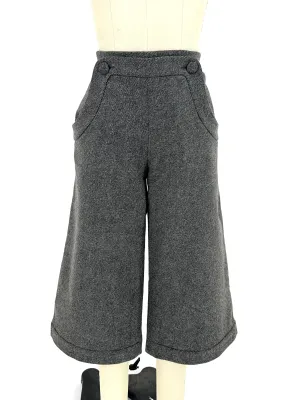 Marni Wool Sailor Culottes