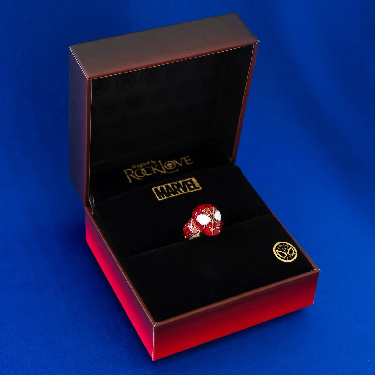 Marvel X RockLove SPIDER-MAN Peter Parker Mask Ring