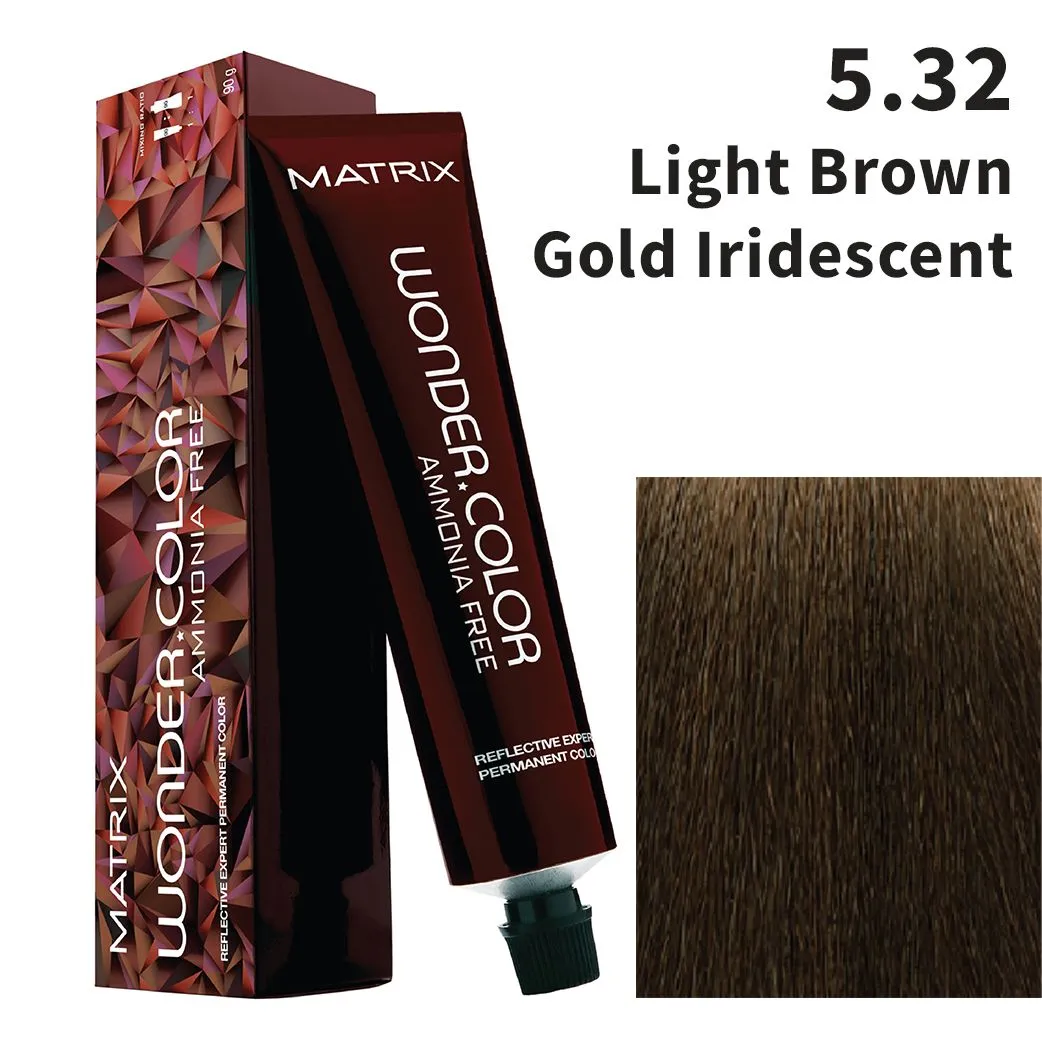 MATRIX WONDER COLOUR 5.32 5WV light brown with gold violet