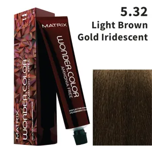 MATRIX WONDER COLOUR 5.32 5WV light brown with gold violet