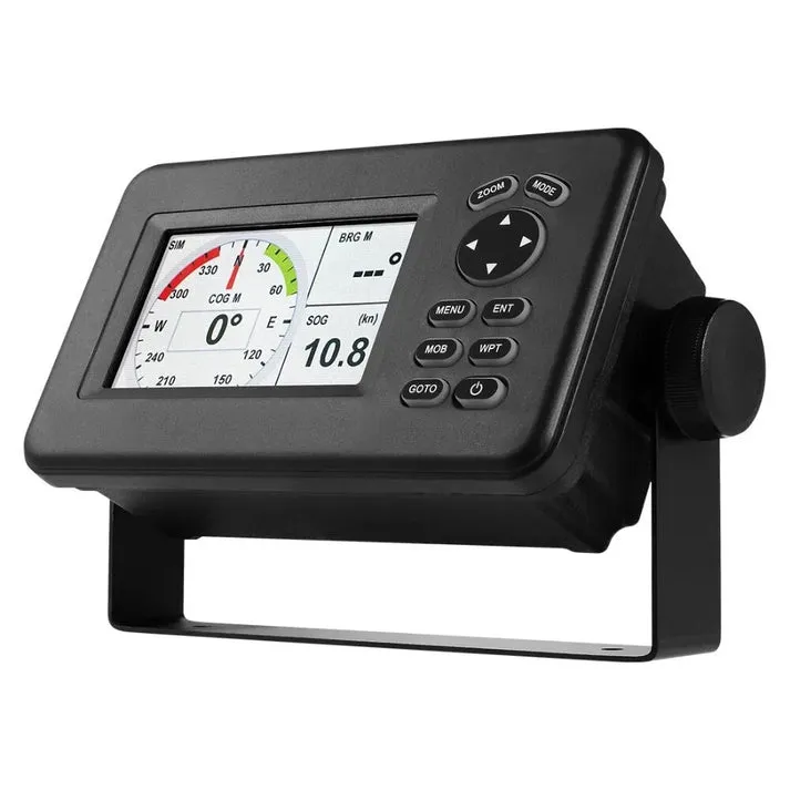 Matsutec HP-528A 4.3-inch Color LCD Chart Plotter Built-in Class B AIS Transponder Combo High Sensitivity Marine GPS Navigator (License Included)