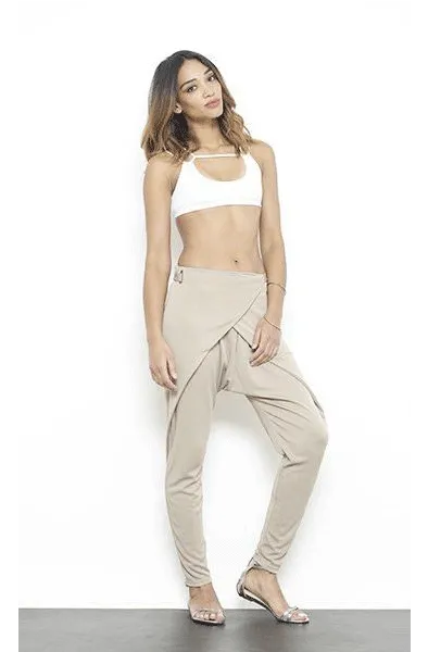 Matte Jersey Wrap Pant