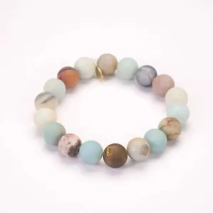 Matted Amazonite Bracelet