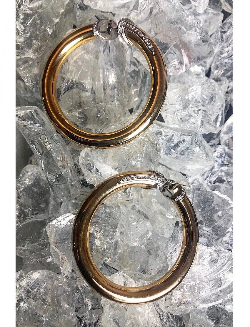 Matthia's & Claire Large Hoops