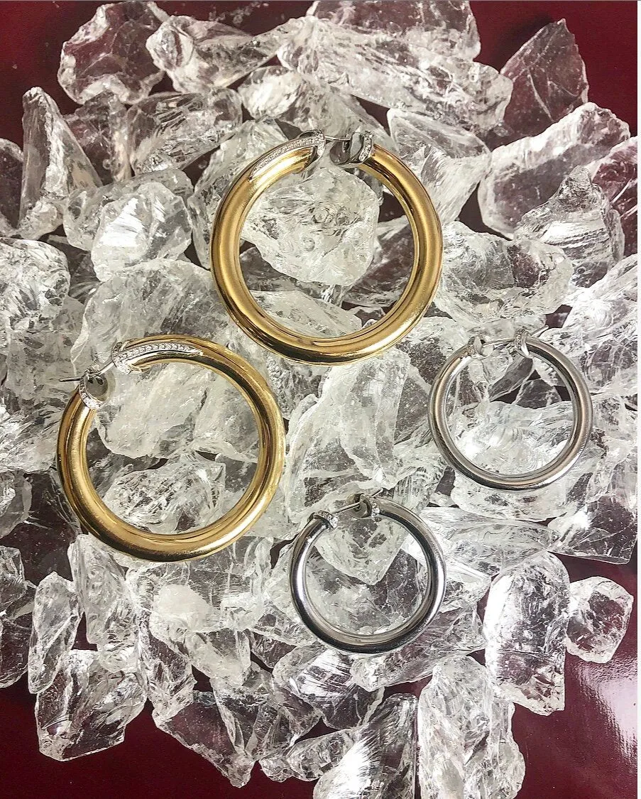 Matthia's & Claire Large Hoops