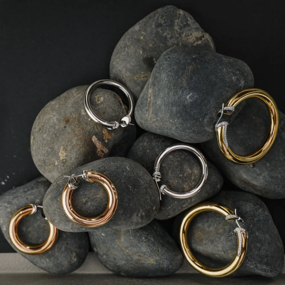 Matthia's & Claire Large Hoops