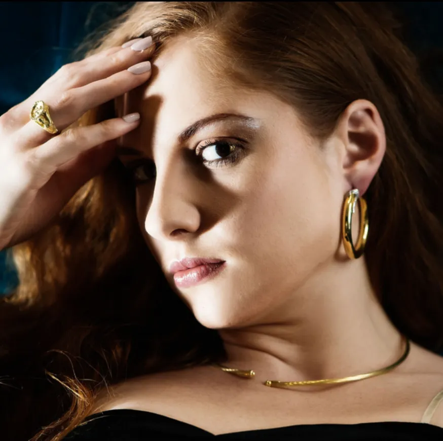 Matthia's & Claire Large Hoops