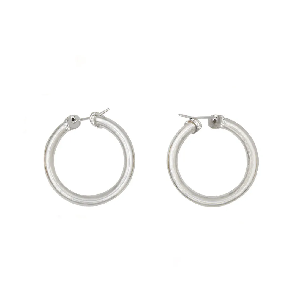 Matthia's & Claire Medium Hoops