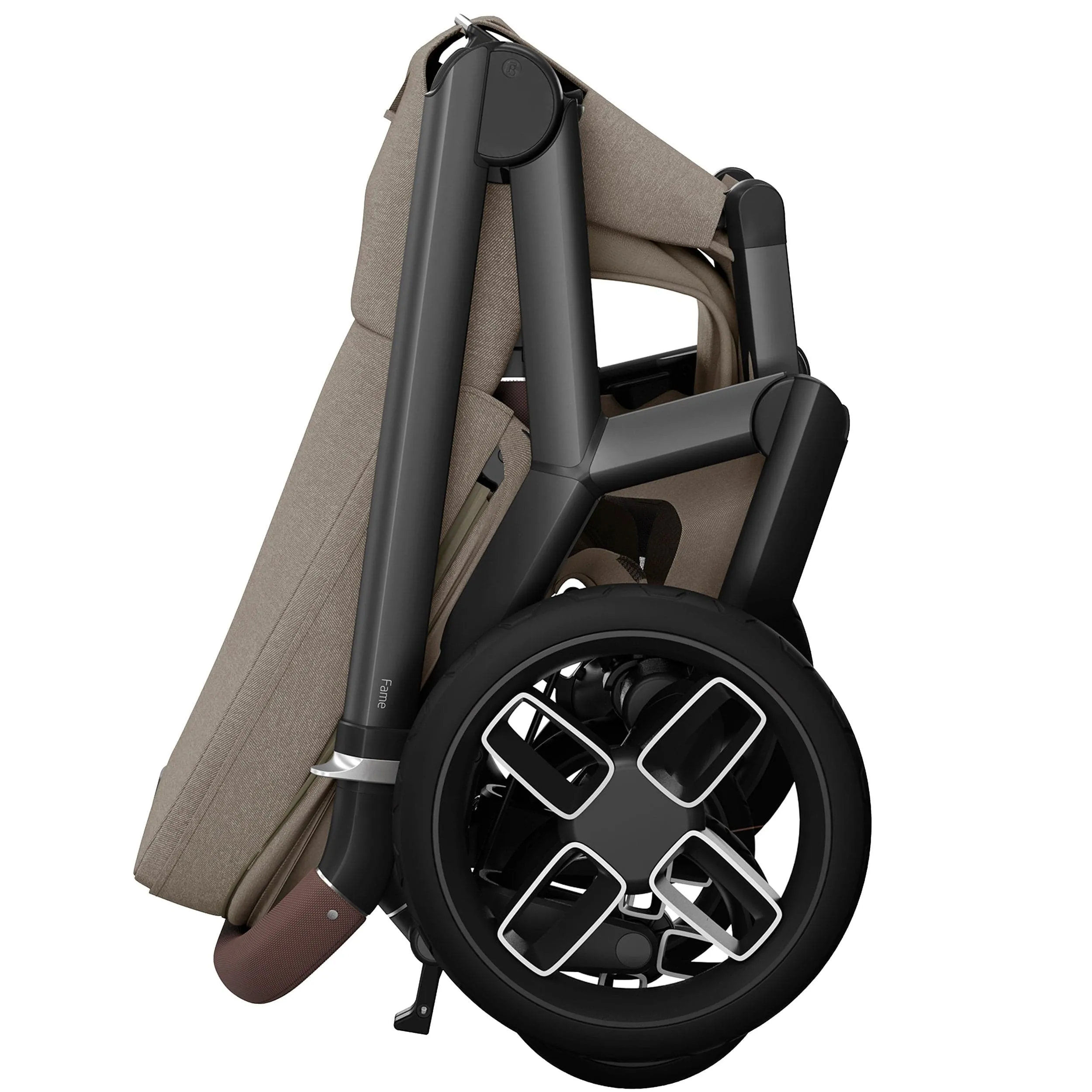 Maxi-Cosi FAME 9 Piece Premium Travel System in Twillic Truffle (Black Wheels)