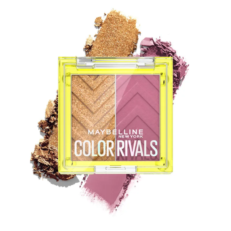 Maybelline color rivals eyeshadow palette duo