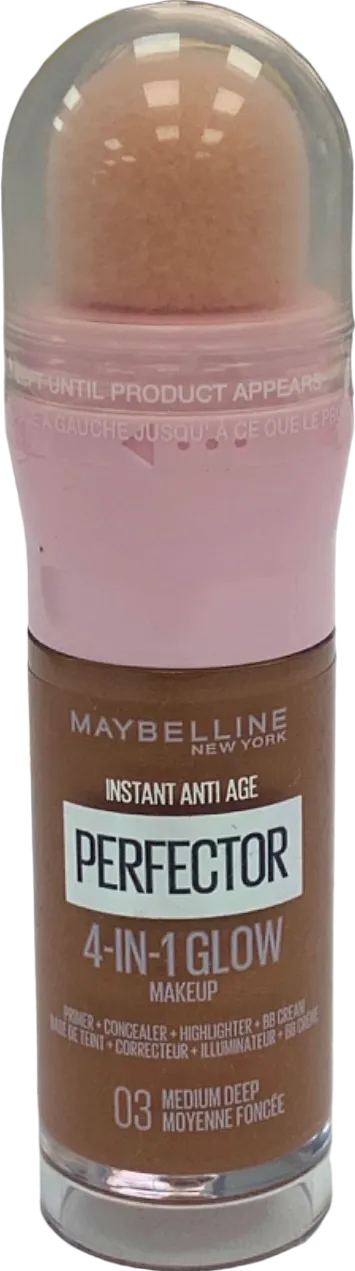 Maybelline Instant Anti Age Perfector 4-In-1 Glow Makeup 03 Medium Deep 20ml