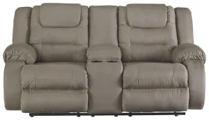 Mccade - Dbl Rec Loveseat W/console