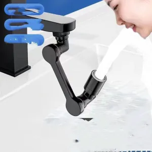 Mechanical Arm Universal Tap Bubbler Extension Water Faucet Splash-proof Wash Faucet